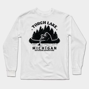 Torch lake Michigan Long Sleeve T-Shirt